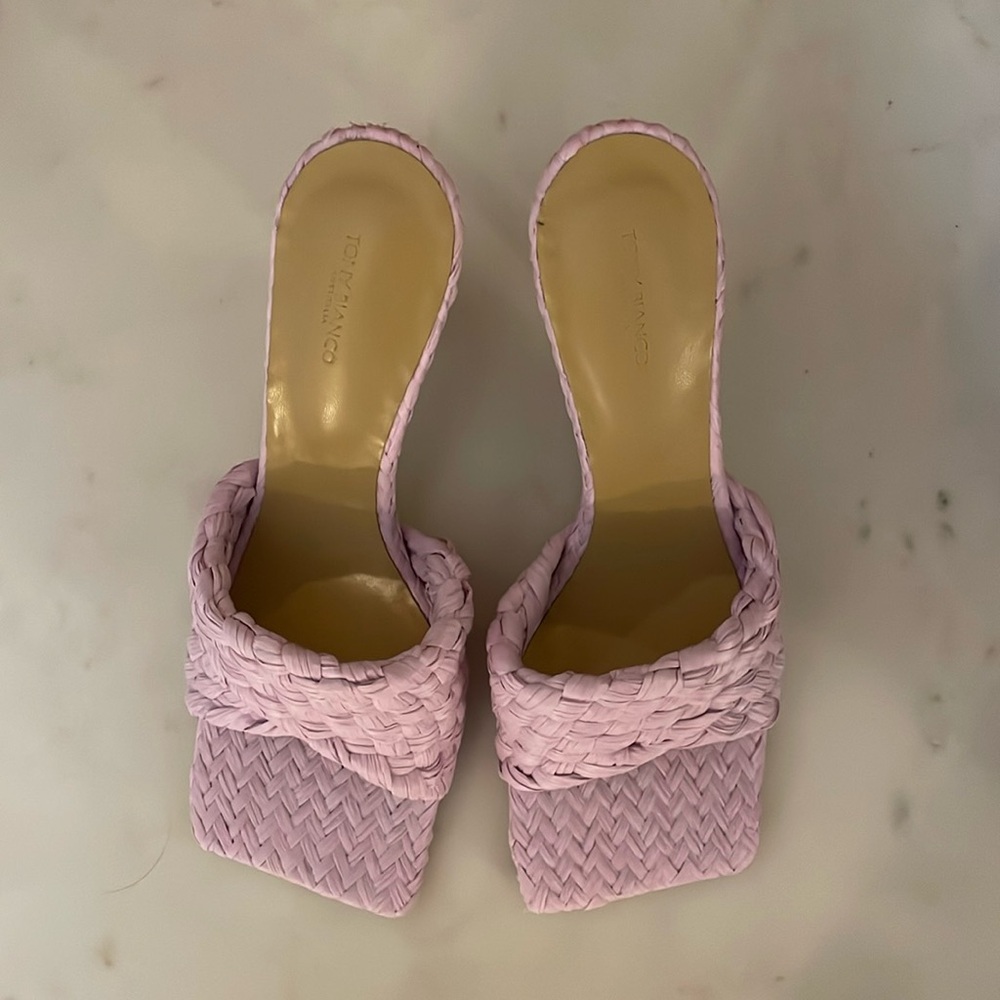 Tony Bianco woven heels